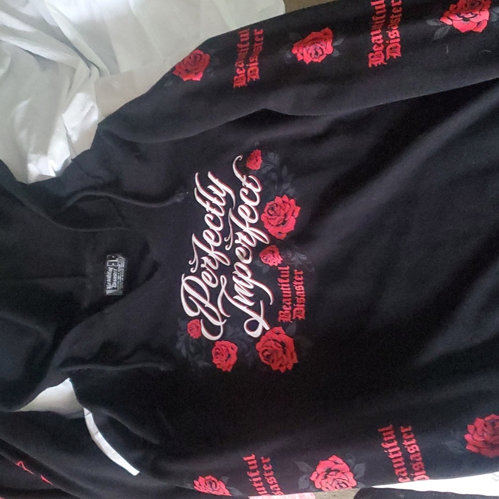 SOLD!Beautiful Disaster hoodie